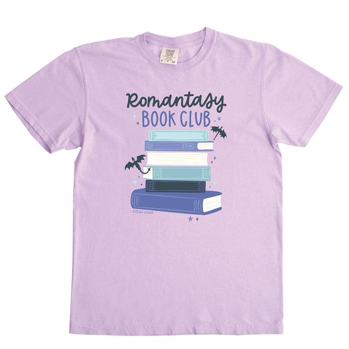 Romantasy Reader Book Club Tee - Orchid: XXL