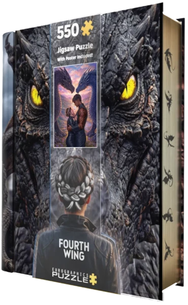 Fourth Wing Puzzle Tin