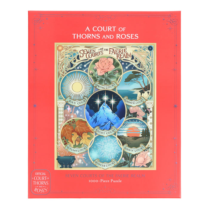 A Court of Thorns and Roses Official Seven Courts of the Faerie Realm 1000-Piece Puzzle